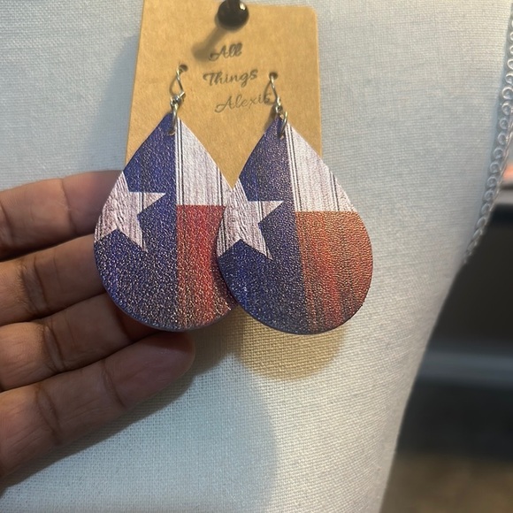 Jewelry - Texas Flag Earrings